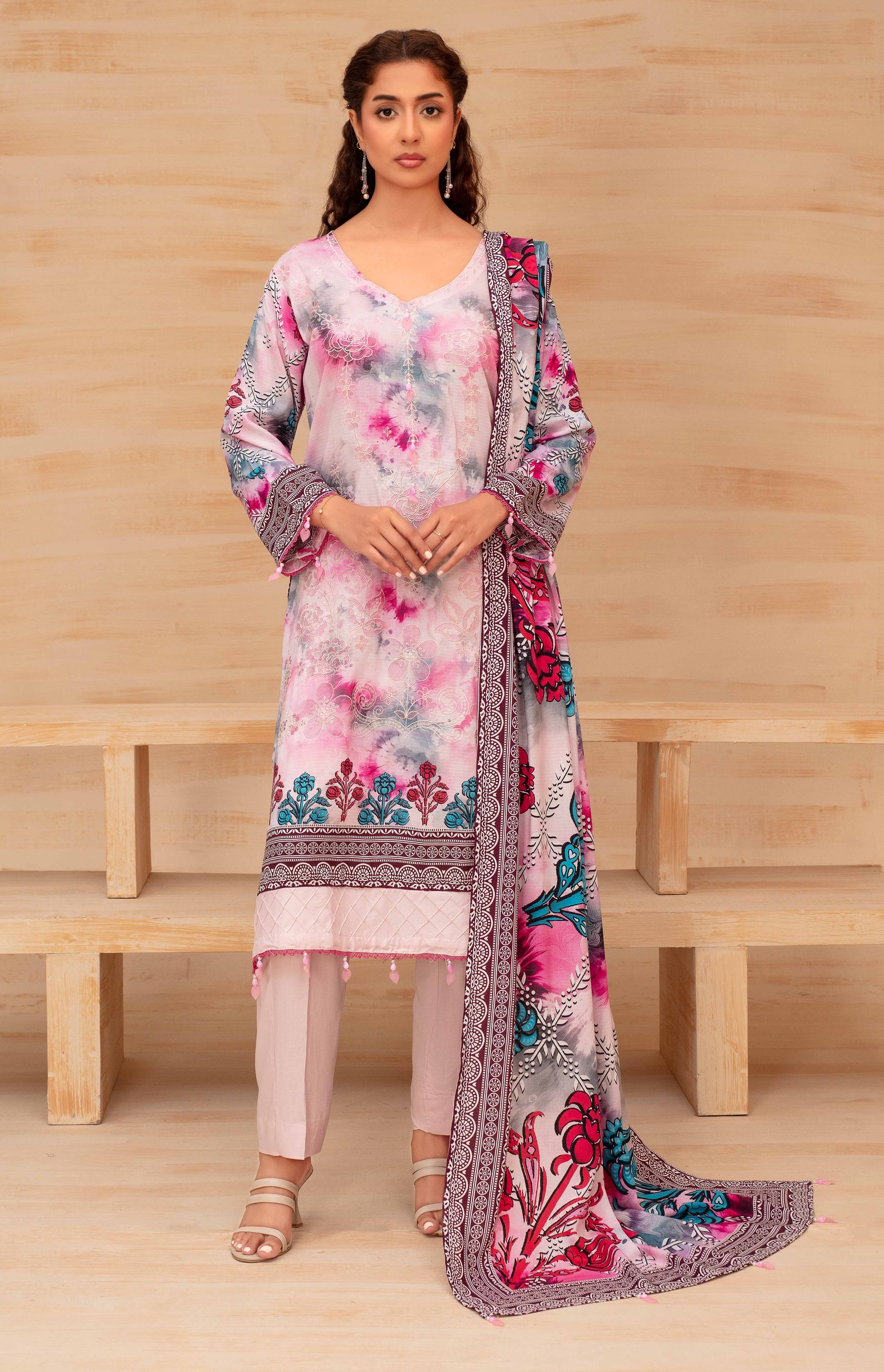 Azura Batik 8303 - Pink