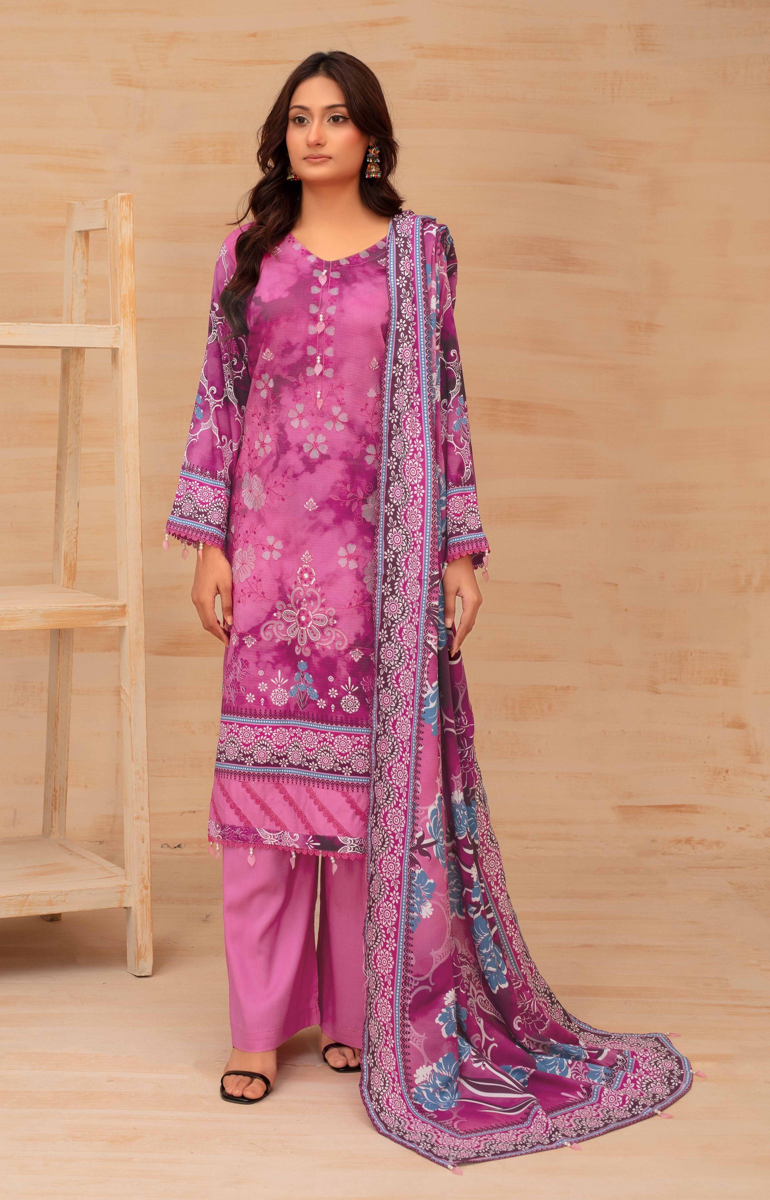 Azura Batik 8309 - Magenta