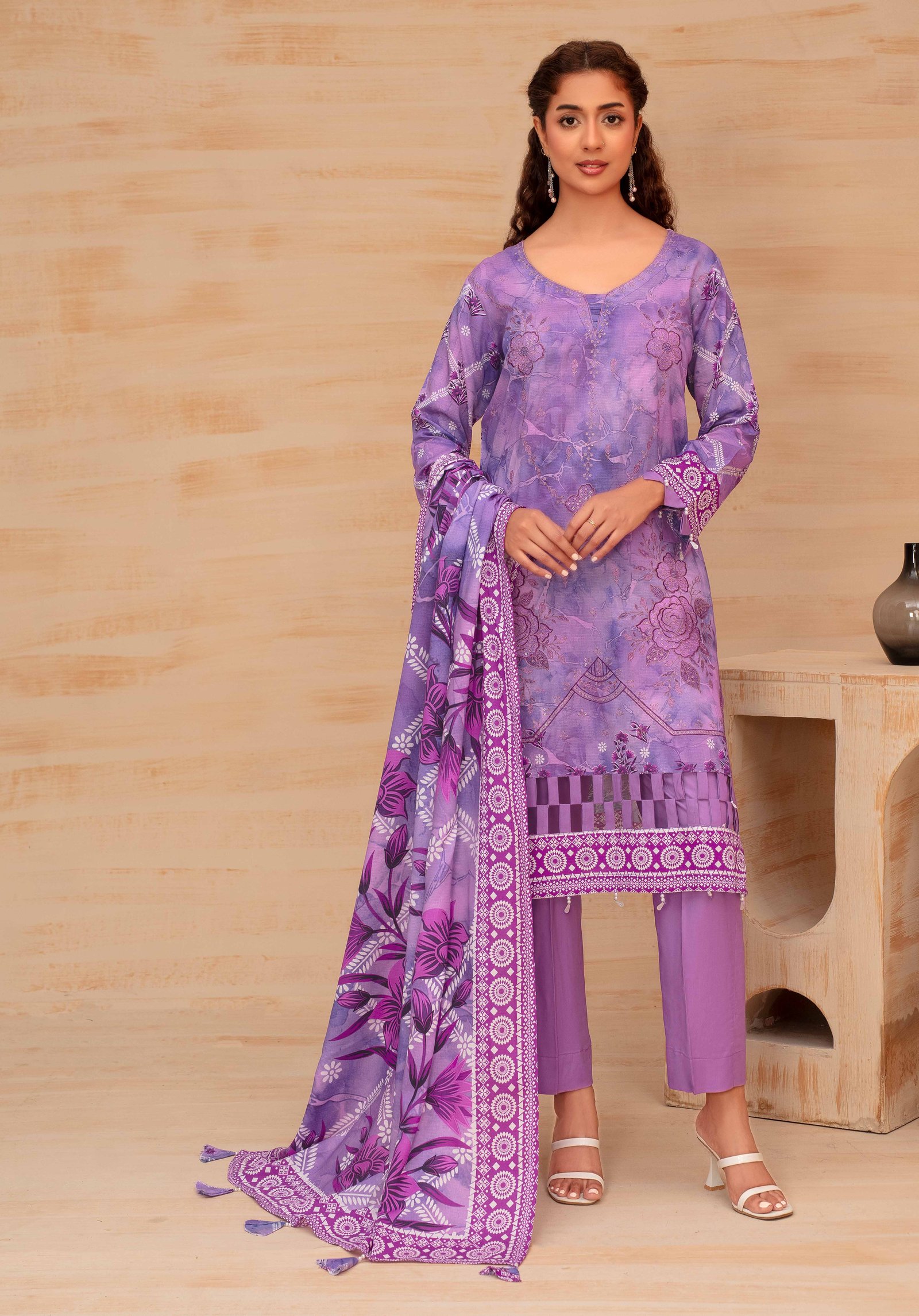 Azura Batik 8310 - Purple